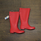 A New Day Womens River Tall Rain Boots 92275090 Red 7M