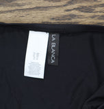 La Blanca Womens Island Goddess Skirted Swimsuit Bikini Bottom Black 18W