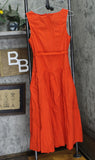 Universal Thread Womens Tie-Waist Midi A-Line Dress 92968100 Red S
