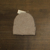 On 34th Womens Solid Brushed Beanie Rolled Cuff Fuzzy MO1542505 Oat Brown