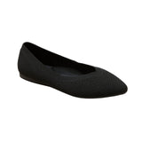 A New Day Womens Claire Knit Washable Ballet Flats 90441301 Black 9M