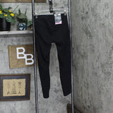 Member´s Mark Ladies Womens Everyday Perforated Leggings A21-0012 Black S