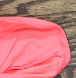 La Blanca Island Goddess Halter Tankini Swimsuit Top Coral Reef Bright Pink 10