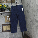 A New Day Womens High-Rise Straight Ankle Chino Pants 89476958 Navy Blue 4