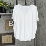 Maurices Plus V-Neck Graphic Feels Like Fall Graphic Tee Light Heather Gray 2X
