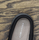 Easy Spirit Travelport Womens Slip On Suede Athletic Clogs Black 5M