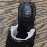 INC Liah Open Toe Heels Amputee Replacement Left Shoe Only Black Smooth 5M