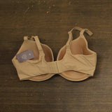 Auden Luxe Stretch Comfort Wire Demi Bra 94266718 Pearl Tan Brown 38DD