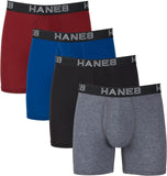 Hanes Ultimate Men's Total Support Pouch Boxer Brief UFSBA4 Assorted L