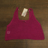 O'Neill Womens Ryan Crochet Cover Up Tank SP5403001 Fuchsia Purple Pink M