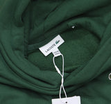 Lacoste Big Boys Core Fleece Pullover Hoodie 947028L Vert Green M