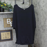 Michael Michael Kors Classic Side Tie Cover Up Dress MM7M749 Black XL