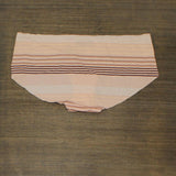 Auden Women's Striped Laser-Cut Hipster W4R9G Cosmetic Stripe Multicolor L
