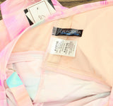 Salt + Cove Wave After Wave Tie-Dye Drawstring Tankini Swim Top Pink / Multi 0X