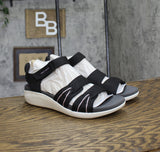 Easy Spirit Weber Womens Sandal Strap SEWEBER2 Black Multi 9.5M