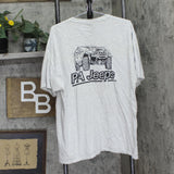 Jerzees Dri-Power Active Mens PA Jeeps Graphic T-Shirt Tee Ash Gray 2XL