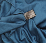 Trixxi Juniors Puff-Sleeve Side-Tie Fit & Flare Dress Dark Teal Blue Green L