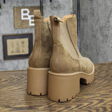 Universal Thread Crispin Chelsea Boots with Memory Foam Insole Tan Brown 8.5M