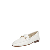 Sam Edelman Womens Loraine Almond Toe Loafers E8519LU Bright White 9M