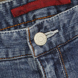 Banana Republic Womens Limited Edition Straight Leg Denim Jeans Blue Wash 14