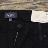 NYDJ Womens Plus Size Sheri Slim Jeans WNBBSS8518 Black 20W