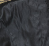 Calvin Klein Women's Matte Jersey Combo Pu Leather Belted Aline Dress Black 2