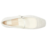 Dolce Vita Womens Reyes Pearl Ballet Flats REYES True White 9.5M