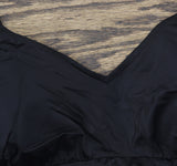 Swim Solutions Womens Black Swan Tiered-Ruffled Tankini Swim Top 806833 Black 16