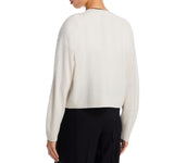 Aqua Womens Cashmere V-Neck Button Up Cardigan Sweater V10337 Ash Off White 2XL