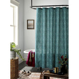 Distant Lands Damaskus Shower Curtain 1671865e2698bf Blue Green 72" x 72"