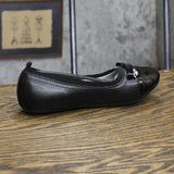 Nautica Girls Dress Slip On Ballerina Flats LUNETTE Black Bow 1