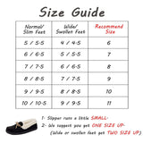 Sofora By Rockdoves Womens Sparkling Classic Moccasin Slippers Black 10M