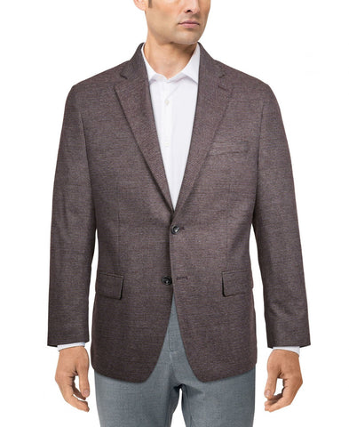 Michael Kors Men's Modern Fit Patterned Blazer Jacket