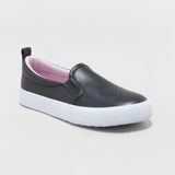 Cat & Jack Girls Youth Hailey Slip-On Sneakers 87831604 Black / Purple 2