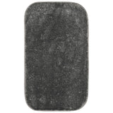 Garland Rug Rounded Corner Rectangle Sedona Bath Rug Cinder Gray 21x34