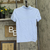 Polo Ralph Lauren Boys Vintage Y2K Preppy Polo Shirt Light Blue M