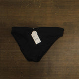 La Blanca Womens Island Goddess Shirred Band Hipster Bikini Bottom Black 14