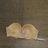 Calvin Klein Womens Lightly Lined Constant Strapless Bra Nude 5 Brown 40D