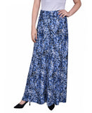 Ny Collection Womens Petite Ring Faux Belt A Line Maxi Skirt PITK0111