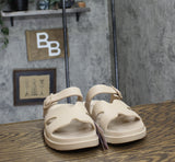 Wild Fable Womens Maysen Footbed Sandals 92235195 Taupe Brown 9M