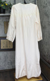 Barbizon Womens Vintage Satin Crochet Trim Cuddleskin Nightgown Light Pink XL