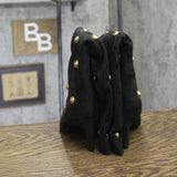 A New Day Studded Mid-Calf Pointed-Toe Boots 94568939 Jet Black / Gold 6M