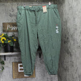 Levi's Womens Off Duty Jogger Slouchy Pants A19540005 Tyme Green 24W