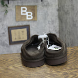 Goodfellow & Co Cruz Genuine Suede Clog Slippers 91308430 Dark Brown 11