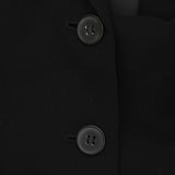 Jones New York Womens 3 Button Suit Jacket 10199680 Black 10