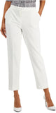Kasper Womens Knit Office Dress Pants 10825680 Vanilla Ice White 14