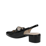 Lifestride Womens Beatrice Pumps Slingback J3764S2 Black Patent 7.5M