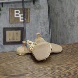 A New Day Womens Esme Floral Crochet Kitten Heels 92979007 Tan Brown 7.5M