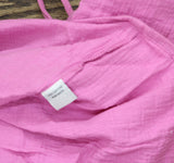 Raviya Womens Cotton Maxi Dress Cover-Up 76618 Pink M