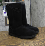 Universal Thread Womens Sarah Suede Shearling Winter Boots 91467407 Black 6M